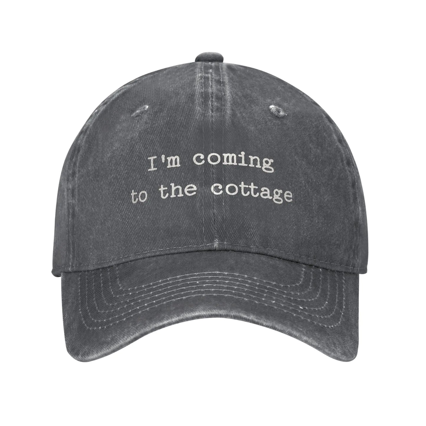 I'm Coming To The Cottage Summer Baseball Caps For Female Male