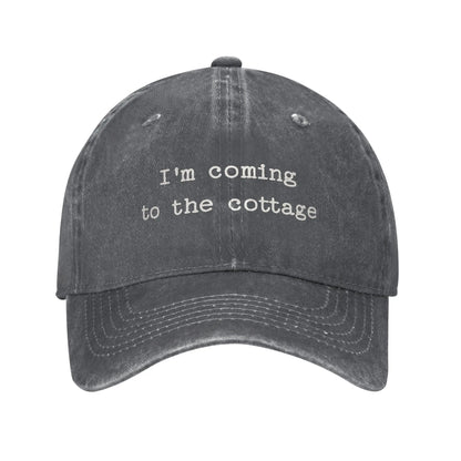 I'm Coming To The Cottage Summer Baseball Caps For Female Male