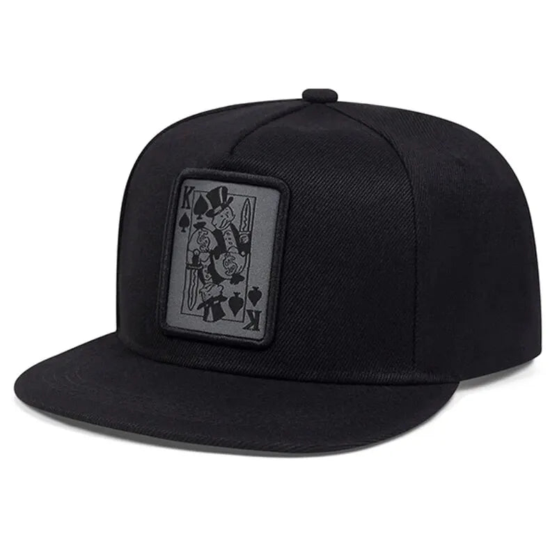 New Baseball Hip Hop Caps For Men Women Snapback Playing Card