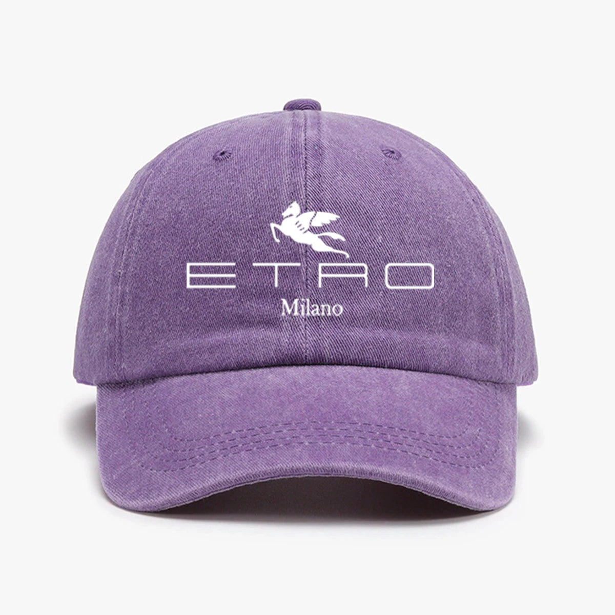 "E.T.R.O" Printed Baseball Cap