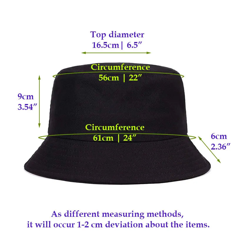Adult Pastis APERO Bobs Man Reversible Bucket Hat Men Women