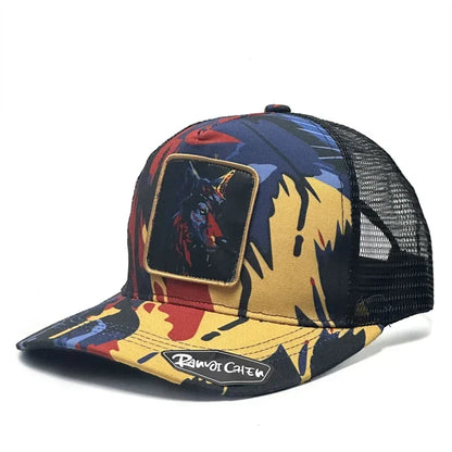 Fashion Luxury Caps Colourful Embroidery Patch Four Seasons Snapback Cap