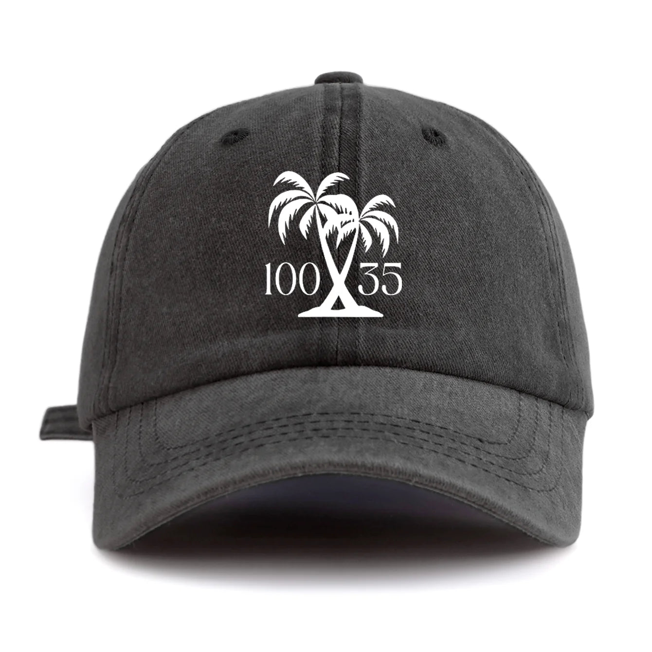 10035 Print Washed Baseball Cap For Adults