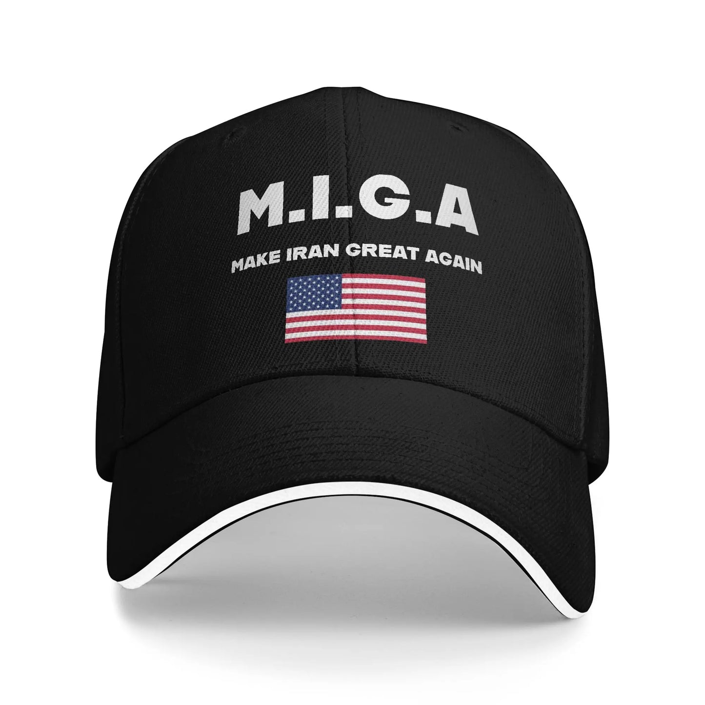 New Make Iran Great Again MIGA Golf Cap Unisex Style Baseball Hat