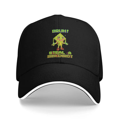 Bruh Sammyni Spyderini Funny Brainrot Steal A Brainrot Baseball Cap