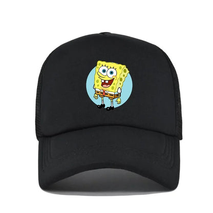 Fashion Cute SpongeBobs Print Baseball Cap