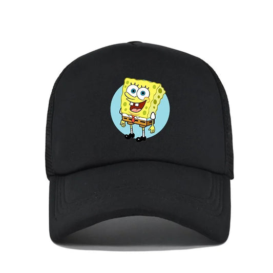 Fashion Cute SpongeBobs Print Baseball Cap