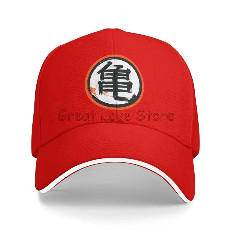 DBZ Kanji Print Baseball Cap