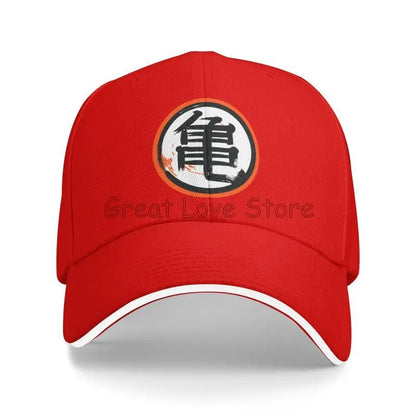 DBZ Kanji Print Baseball Cap
