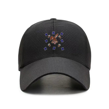 Nesquik Chocolate Milk Rabbit Quick Dry Baseball Cap