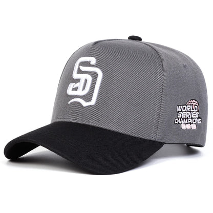 Unisex SD Letter Embroidery Baseball Caps