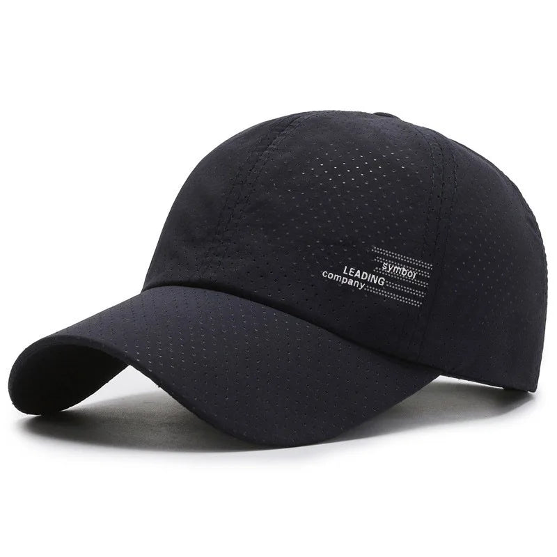Quick Dry Mesh Baseball Cap For Men