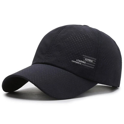 Quick Dry Mesh Baseball Cap For Men