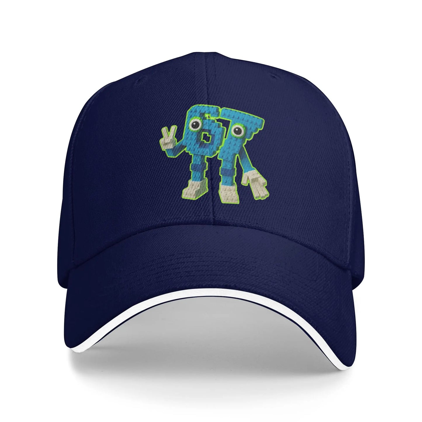 67 Meme Character Brainrot Casual Baseball Cap