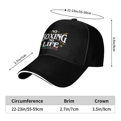 Personalized Fashion No Boxing No Life Baseball Cap Men Women