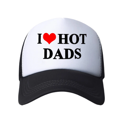 Fashion Letter Printing I Love Hot Dad Hats Baseball Hat For Man Women