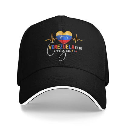 Unisex Venezuela Map 7 Stars Flag Baseball Caps