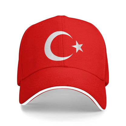 Flag of Turkey Souvenir Sandwich Baseball Cap