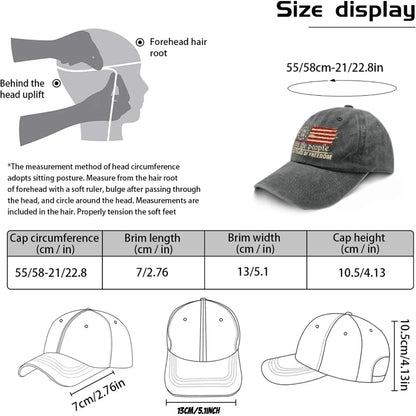 Retro Washed Printted U.S. 250th Anniversary 250 Years Freedoms 1776-2026 Baseball Hats