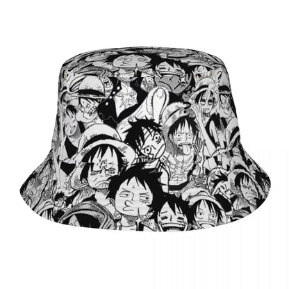 Japan Manga Bucket Hat One Piece Japanese Anime