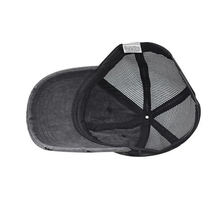 Baseball Cap Made Old Ripped Light Board Caps Men Women