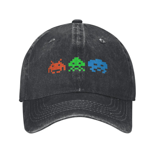 Space Invaders Men Women Baseball Cap