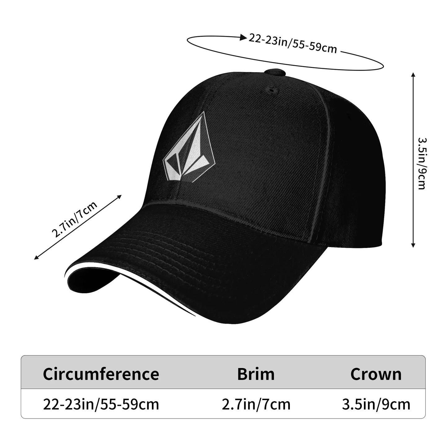 Volcoms Casual Baseball Cap Summer