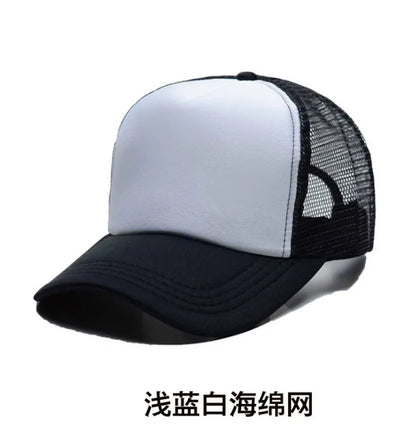 Unisex Cap Men Casual Plain Mesh Baseball Cap