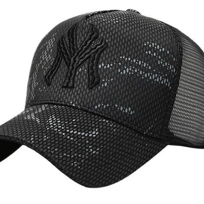 New Summer Hat Men's Letter Embroidery Versatile Couple Sunscreen Sunshade Baseball Cap