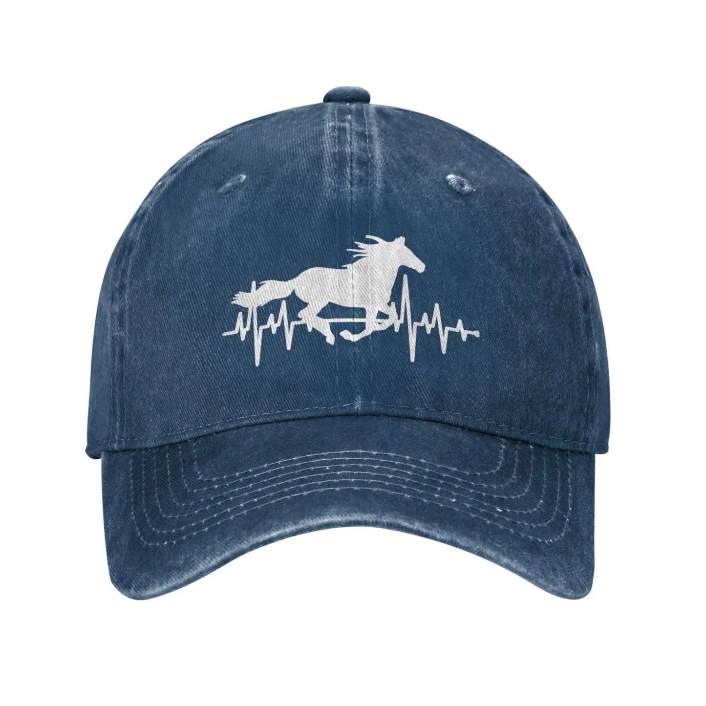 Women’s Horse Heartbeat Hat Baseball Cap For Dad And Mom