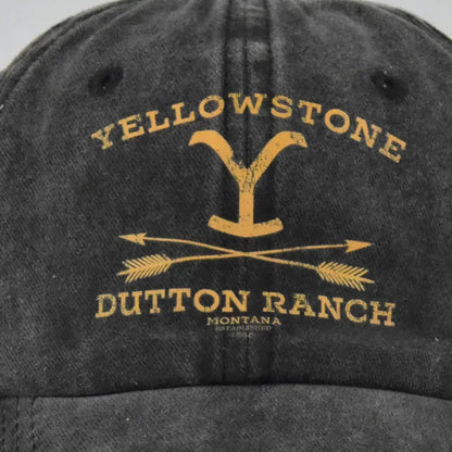 YELLOWSTONE Dutton Ranch Baseball Cap For Men Women