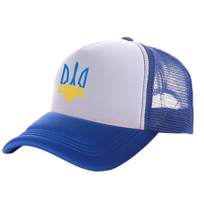 Ukraine Hat Baseball Cap Cool Summer Unisex Mesh Net Caps