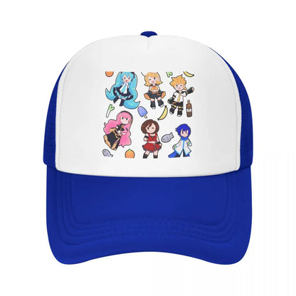 Vocaloid Chibi Chaos! Miku Cap Casual Mesh Baseball Caps
