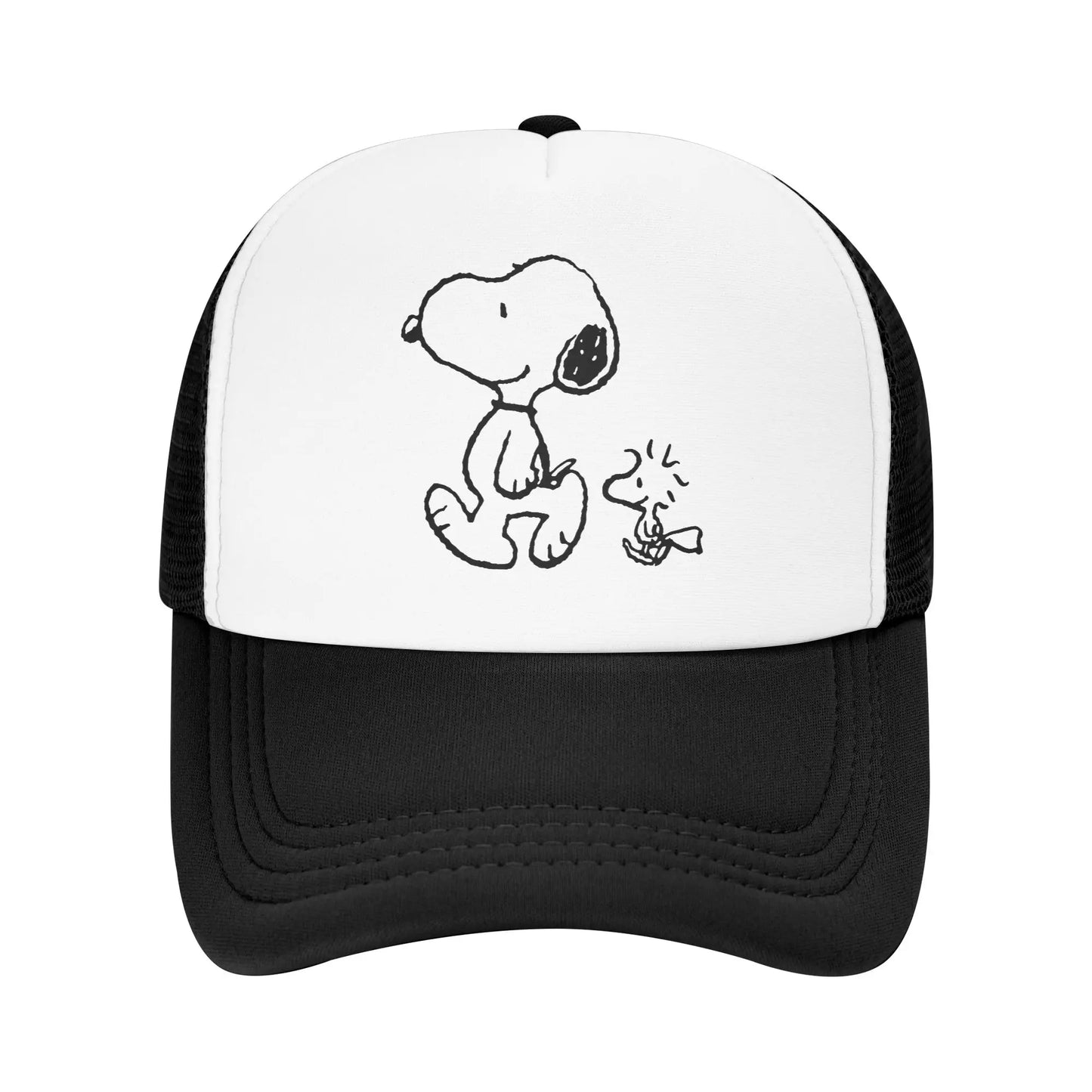 Snoopy Peanuts Cartoon Mesh Baseball Caps