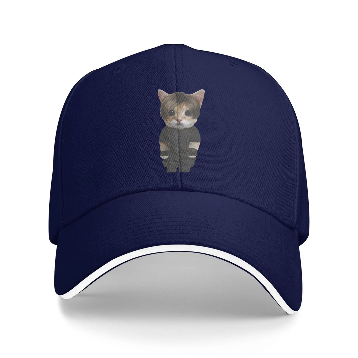 L-Leon Scott Kennedy Cat Meme Baseball Cap