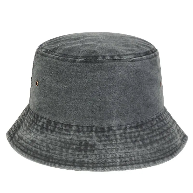 Unisex Solid Color Personality Bucket Hats Fishermen Caps