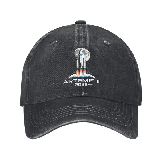 Artemis II Back to the Moon 2026 Leisure Baseball Cap