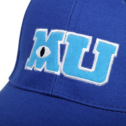 Fashion Men Baseball Cap Monsters University MU Letters