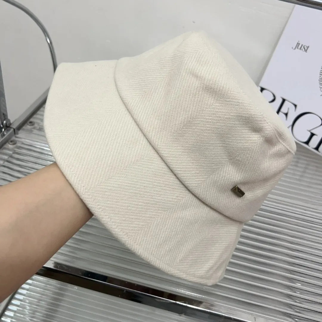 Simple Stylish Fisherman Hat Women Spring Summer Sun Shading Sun Protection Hat High-Quality