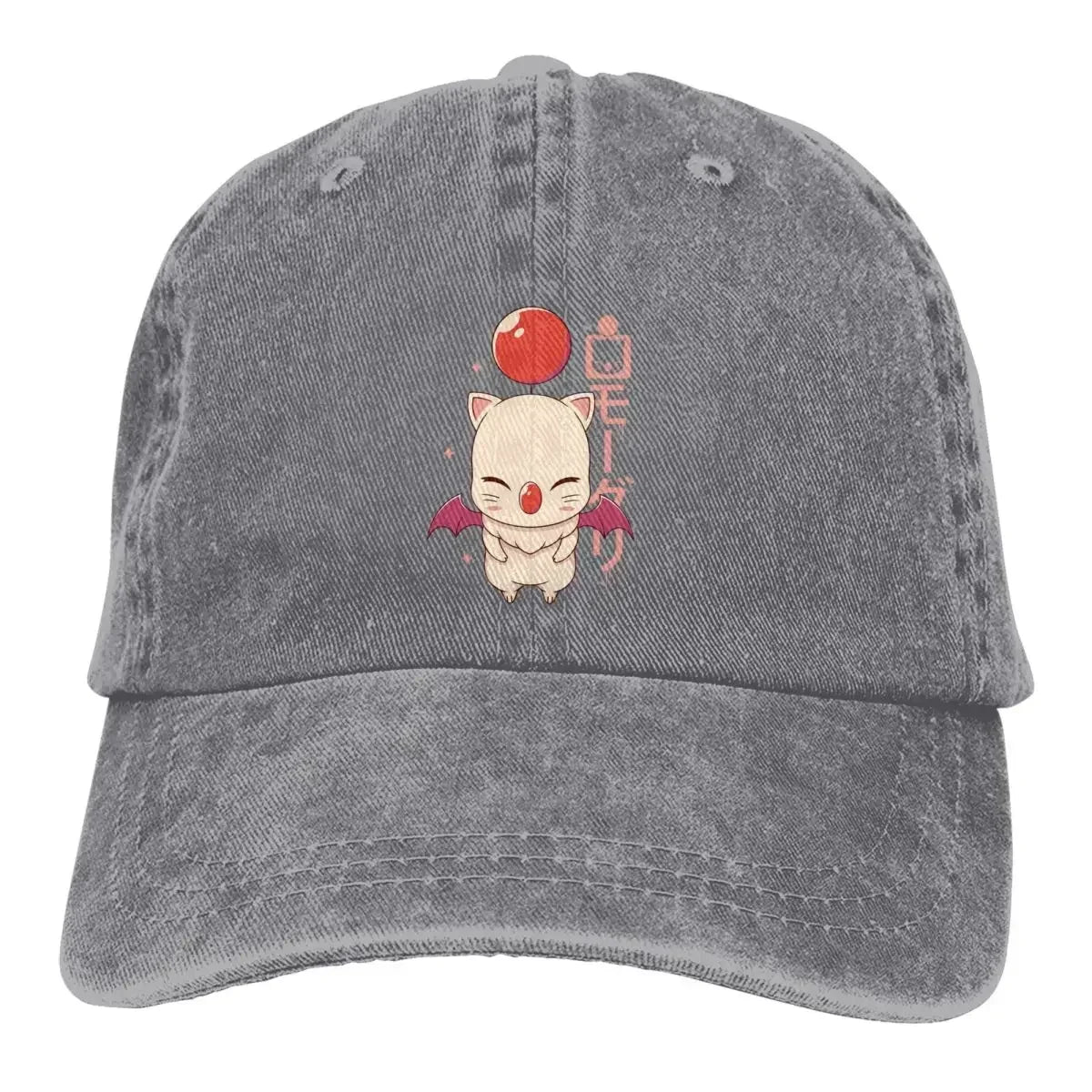 Moogle Kupo Baseball Cap Final Fantasy Cid Game Caps