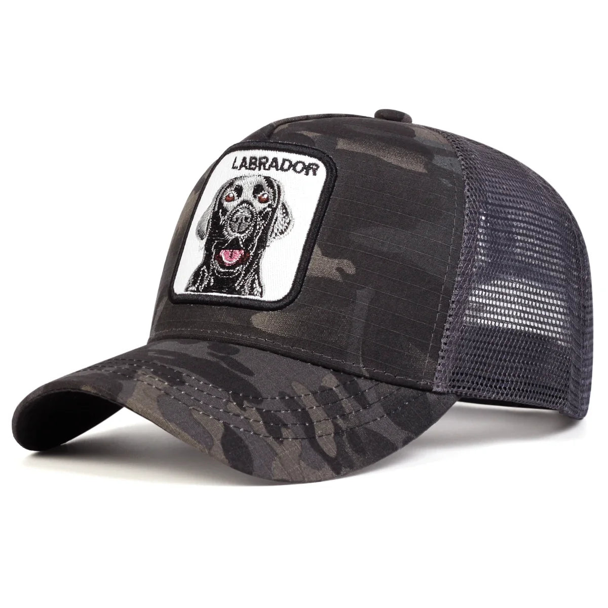 Unisex LABRADOR Dog Embroidery Baseball Caps