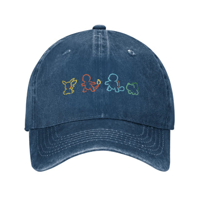 Casual Pokemons Pikachu Bulbasaur Baseball Caps
