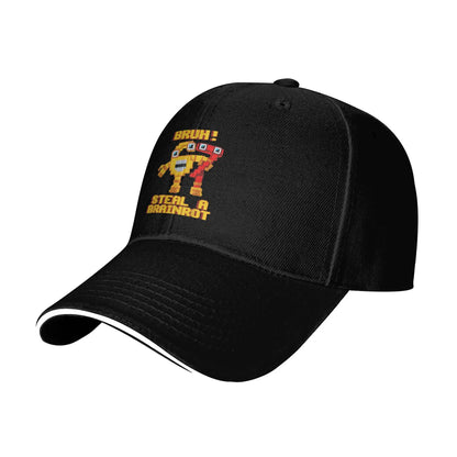 67 Six Seven 6-7 Funny Steal Brainrot Gaming Meme Baseball Caps