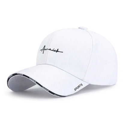 Hat Women's Korean Version Letter Embroidery Cap Baseball Cap