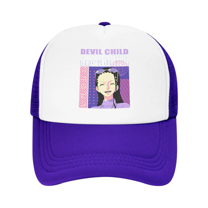 Nico Robin  one-pieces Trucker Hat Hip-Hop Mesh Baseball Cap