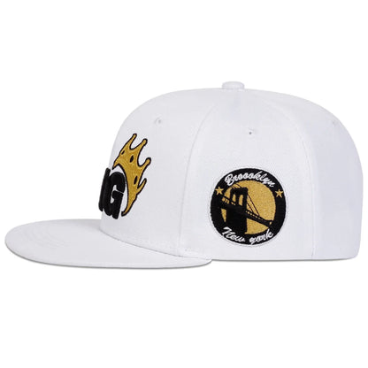 Unisex KING Crown Embroidery Hip-hop Hats Baseball Caps Snapback Caps