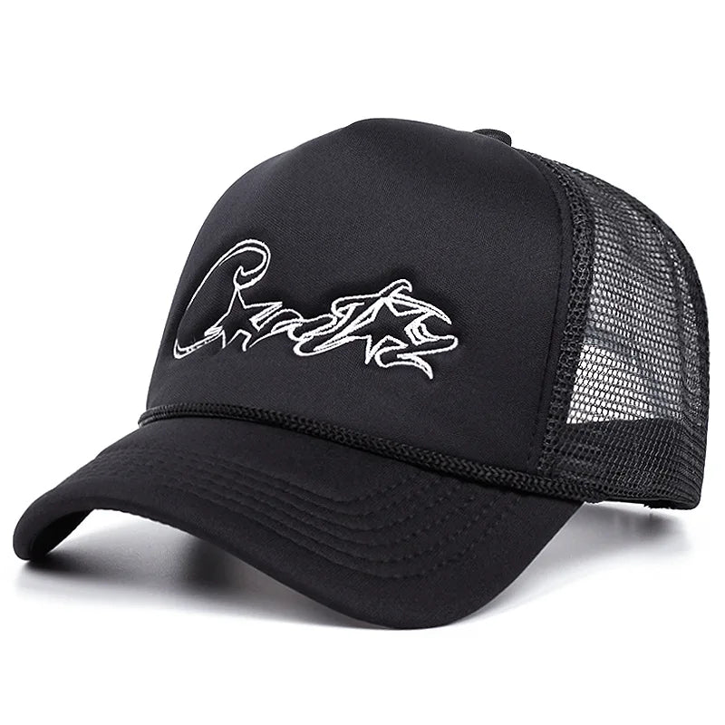 American Letter Embroidered Sun Hat Baseball Hat
