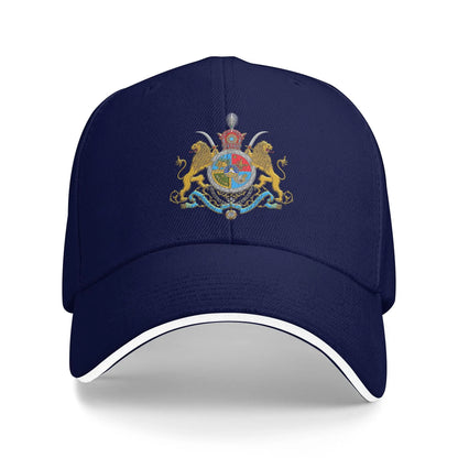 Iranian Imperial Coat of Arms Of Iran Pahlavi Dynasty Baseball Cap