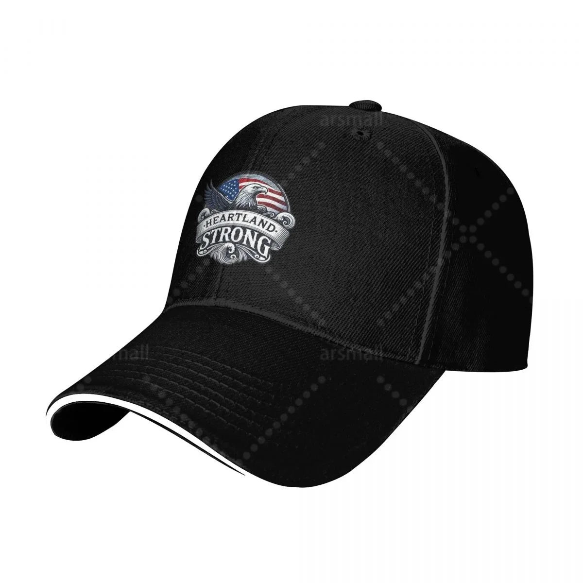 Heartland Strong Sticker Baseball Cap