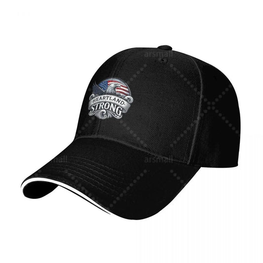 Heartland Strong Sticker Baseball Cap